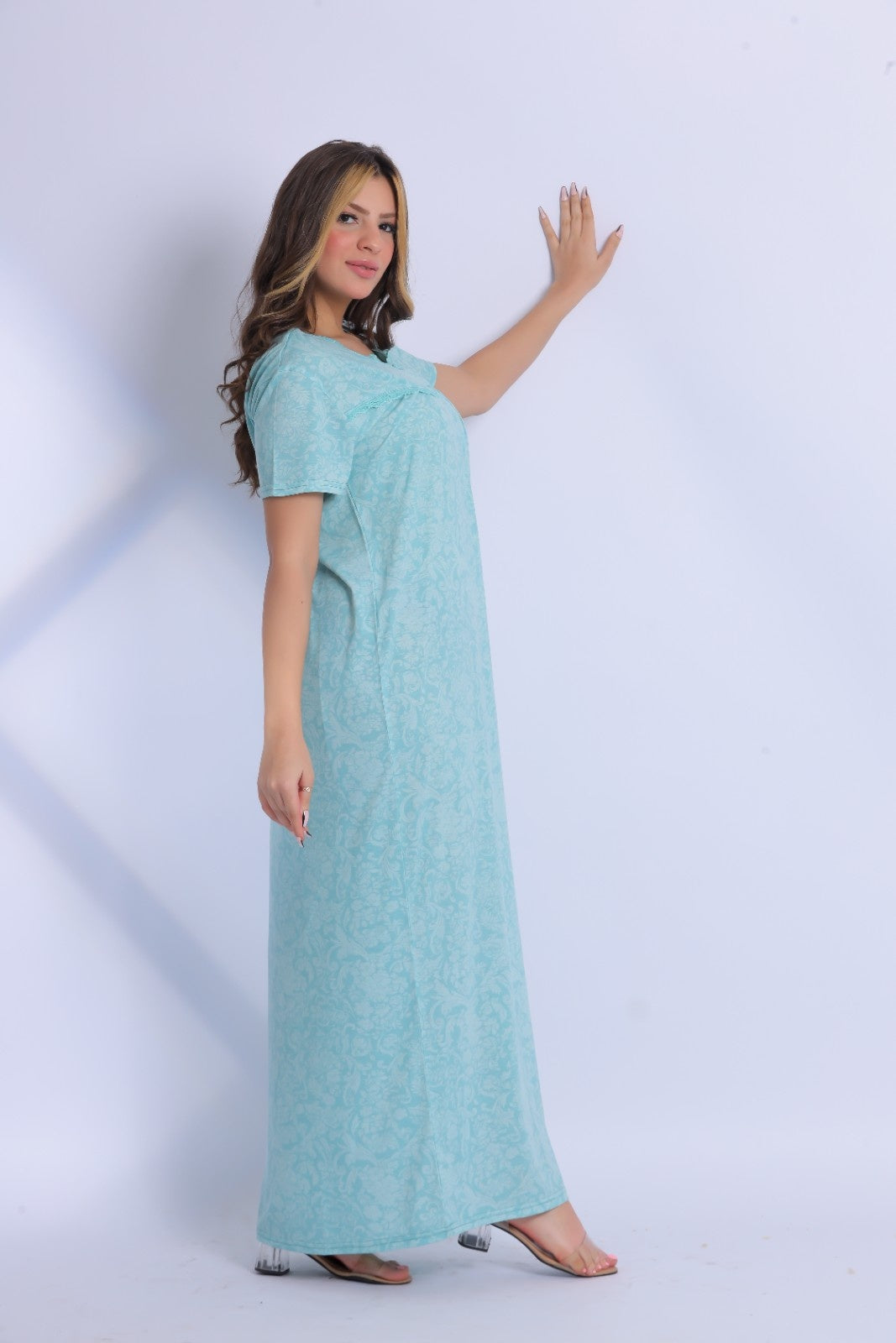 Short Sleeve Nightgown (Code:1130)