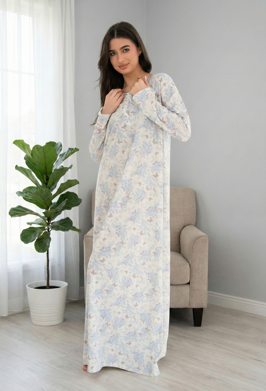 Long Sleeve Nightgown (Code:1465)