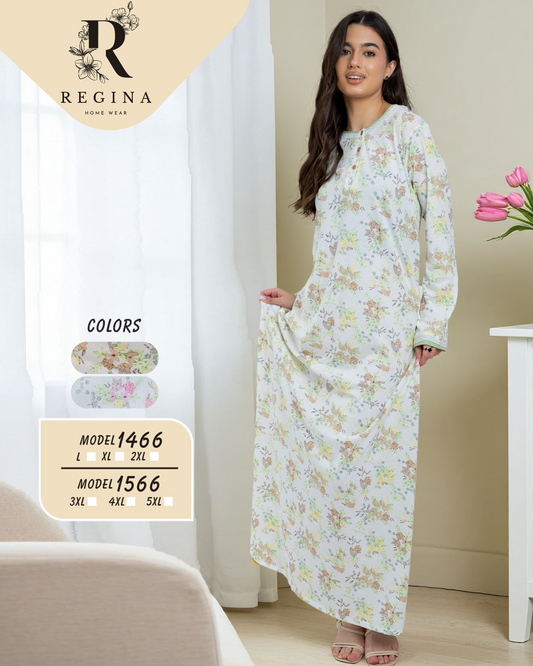 Long Sleeve Nightgown (Code:1466)