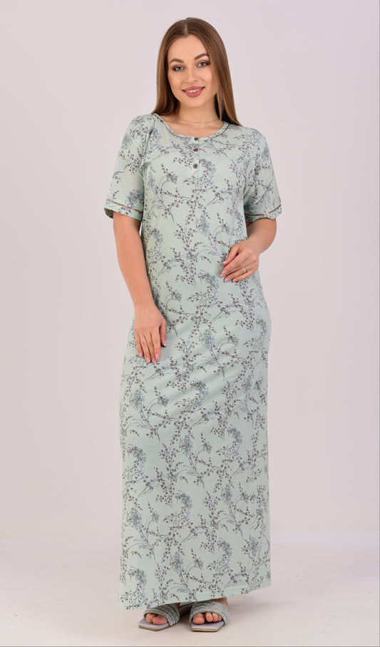 Short Sleeve Nightgown (Code:1114)
