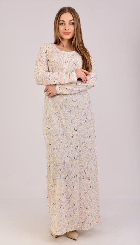 Long Sleeve Nightgown (Code:1413)