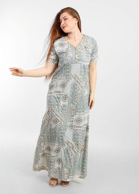 Short Sleeve Nightgown (Code:1161)