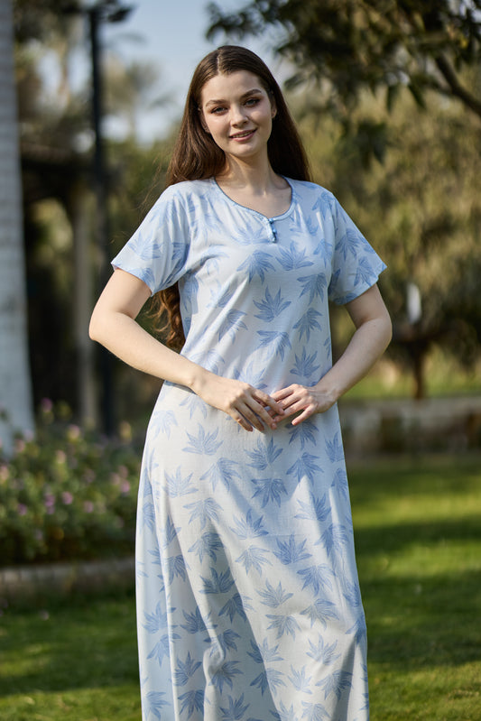 Short Sleeve Nightgown (Code:1152)