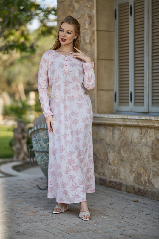 Long Sleeve Nightgown (Code:1442)