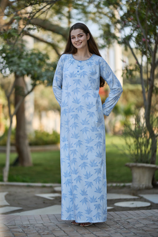 Long Sleeve Nightgown (Code:1442)