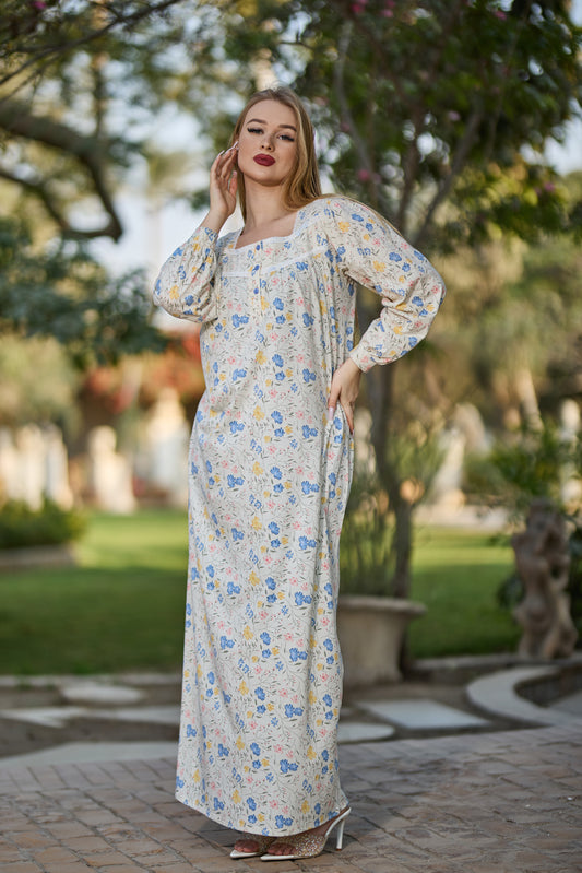 Long Sleeve Nightgown (Code:1445)