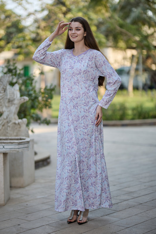 Long Sleeve Nightgown (Code:1441)