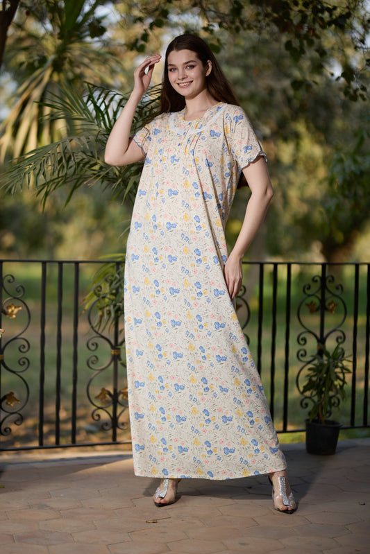 Short Sleeve Nightgown (Code:1156)