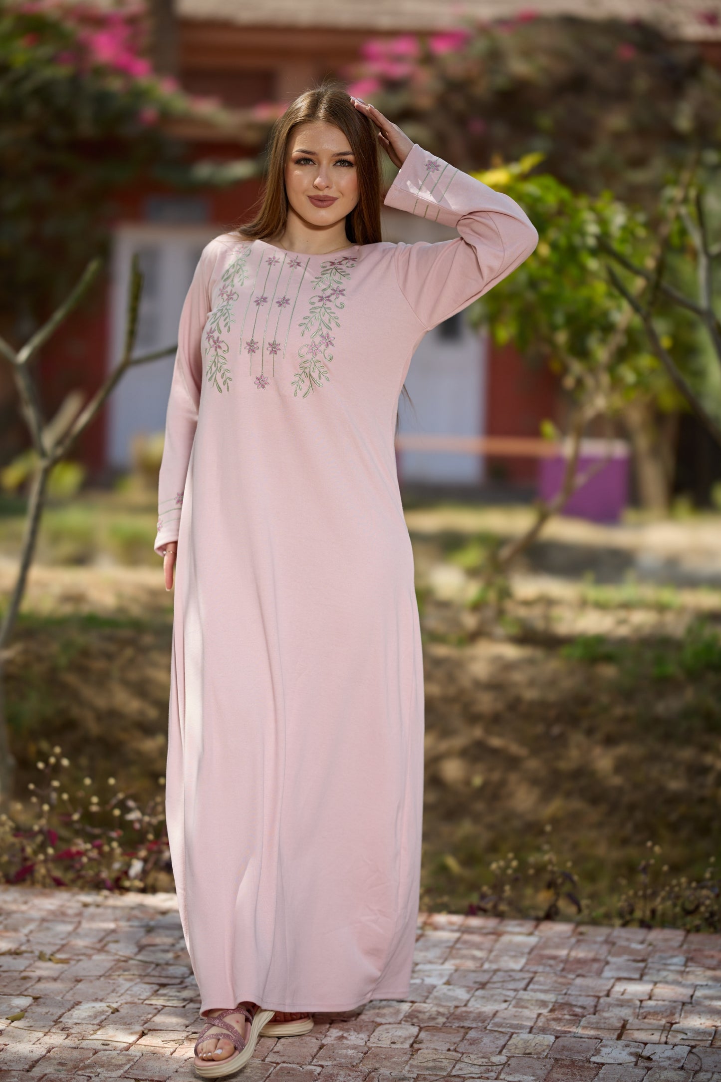 Long Sleeve Nightgown (Code:1450)