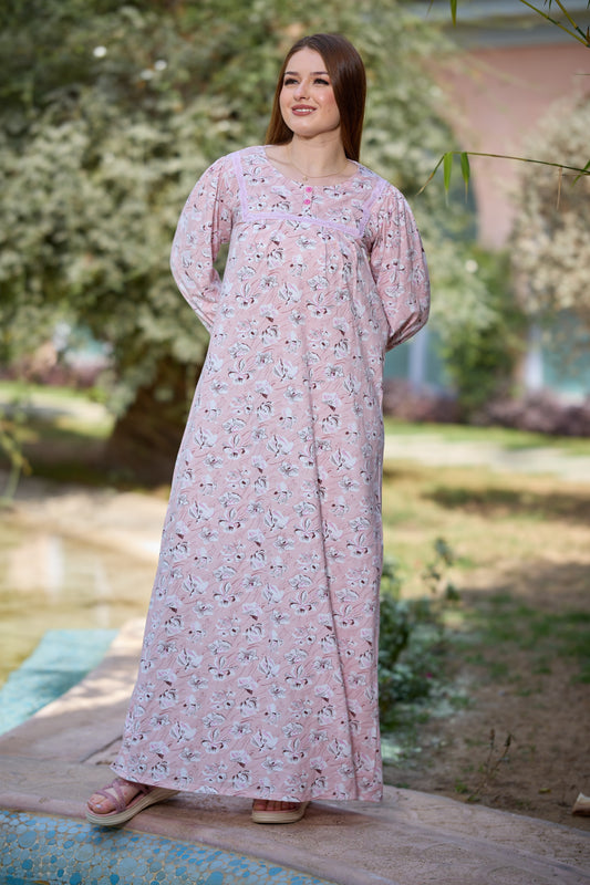 Long Sleeve Nightgown (Code:1448)