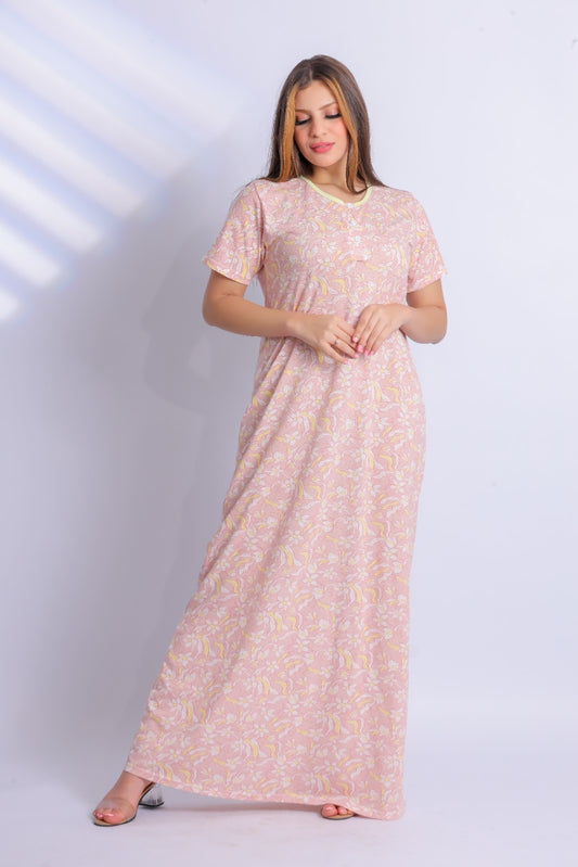 Short Sleeve Nightgown (Code:1127)