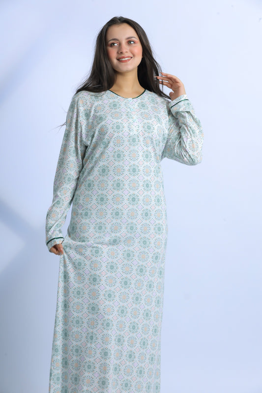 Long Sleeve Nightgown (Code:1428)