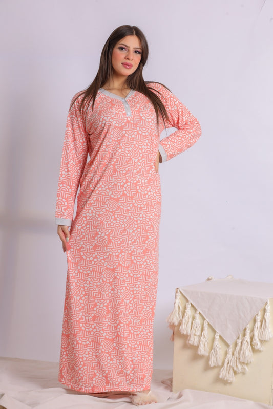 Long Sleeve Nightgown (Code:1424)