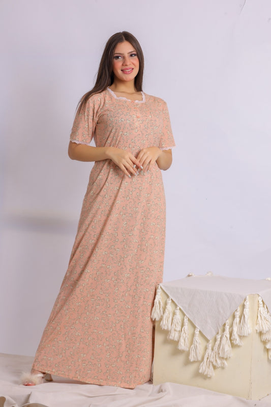 Short Sleeve Nightgown (Code:1125)