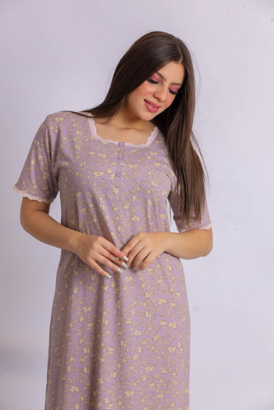 Short Sleeve Nightgown (Code:1125)