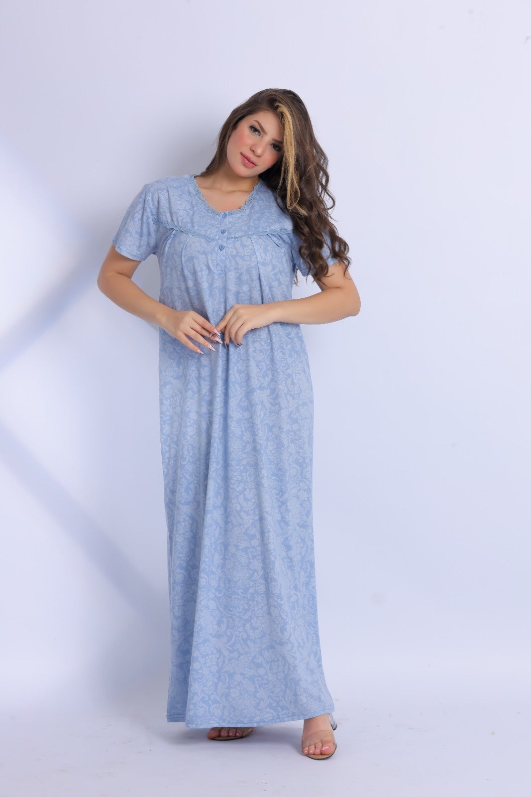 Short Sleeve Nightgown (Code:1130)