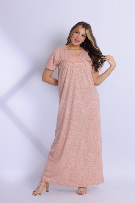 Short Sleeve Nightgown (Code:1130)
