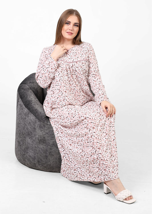 Long Sleeve Nightgown (Code:1421)