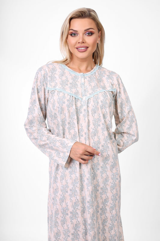 Long Sleeve Nightgown (Code:1416)
