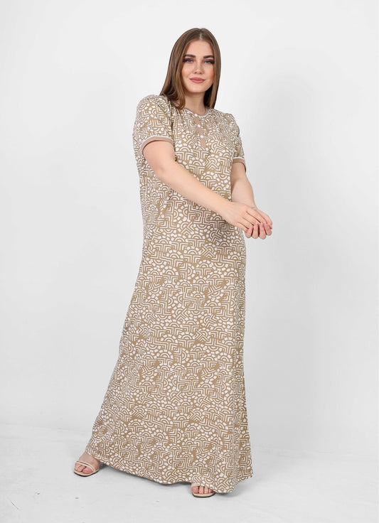 Short Sleeve Nightgown (Code:1123)