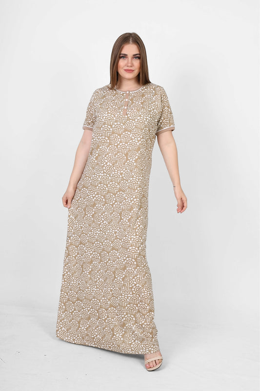 Short Sleeve Nightgown (Code:1123)