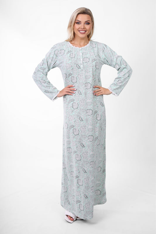 Long Sleeve Nightgown (Code:1417)