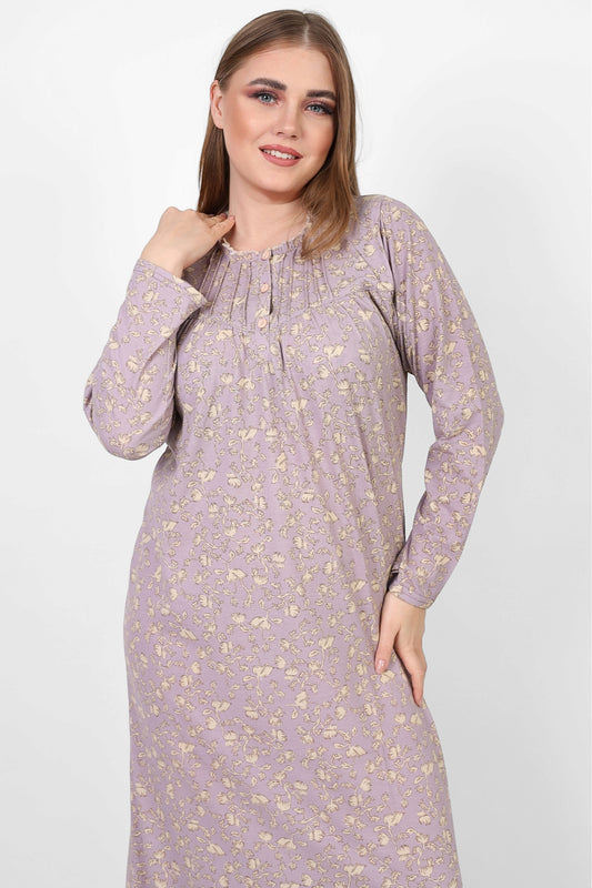 Long Sleeve Nightgown (Code:1422)