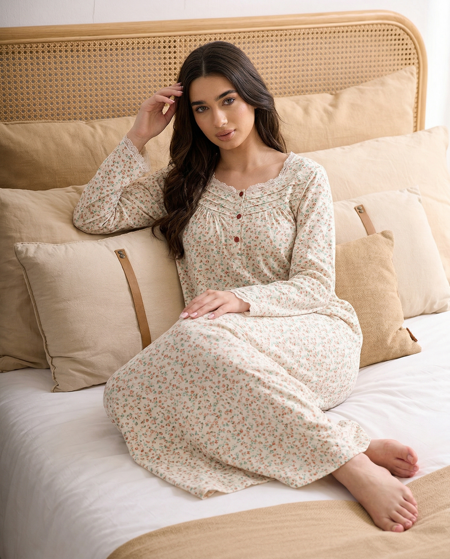 Long Sleeve Nightgown (Code:1468)