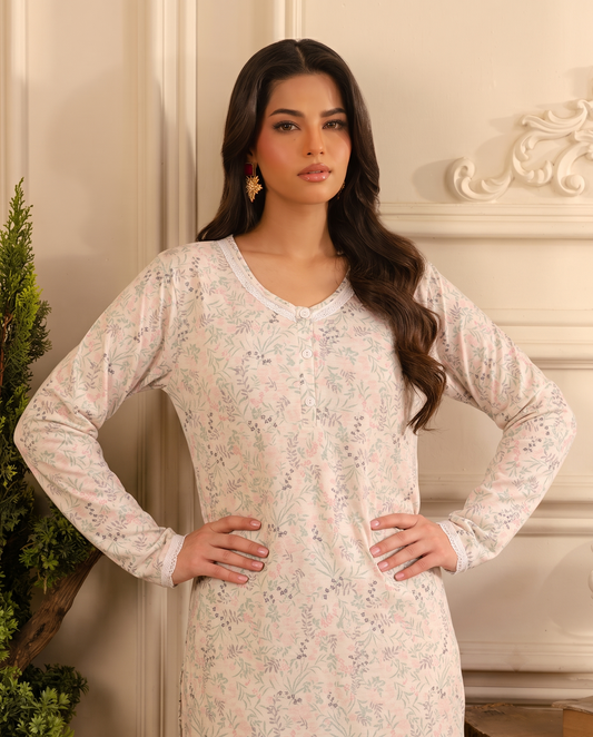 Long Sleeve Nightgown (Code:1413)