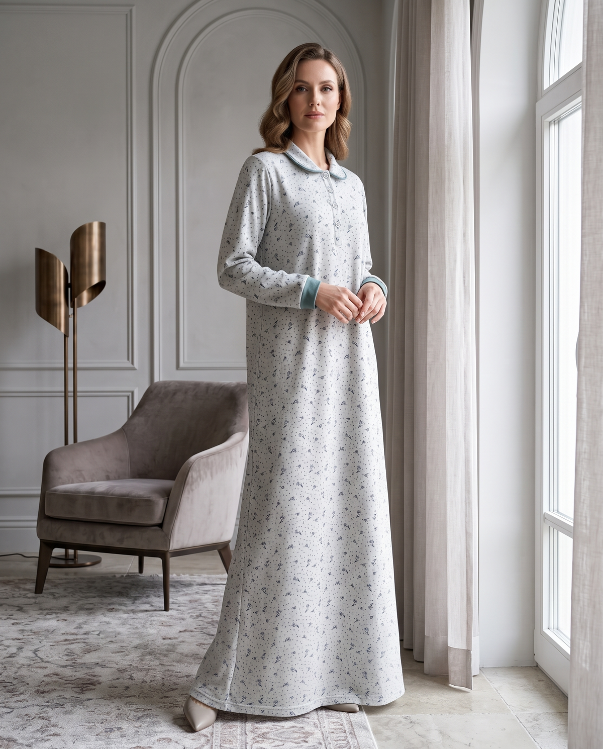 Winter Nightgown (Code:424)