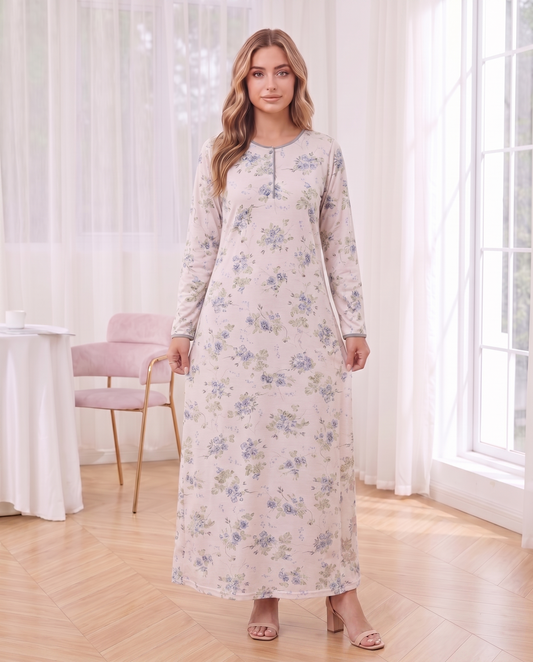 Long Sleeve Nightgown (Code:1447)