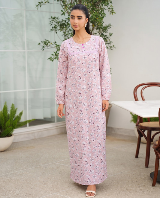 Long Sleeve Nightgown (Code:1448)