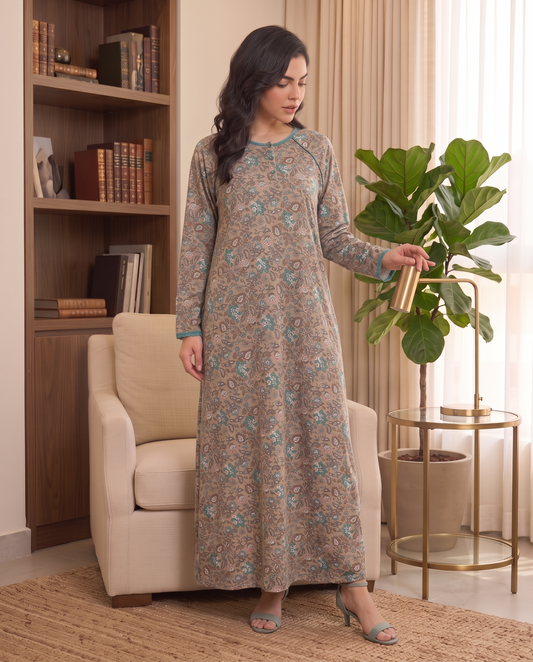Long Sleeve Nightgown (Code:1456)