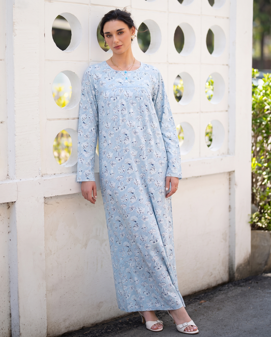 Long Sleeve Nightgown (Code:1448)
