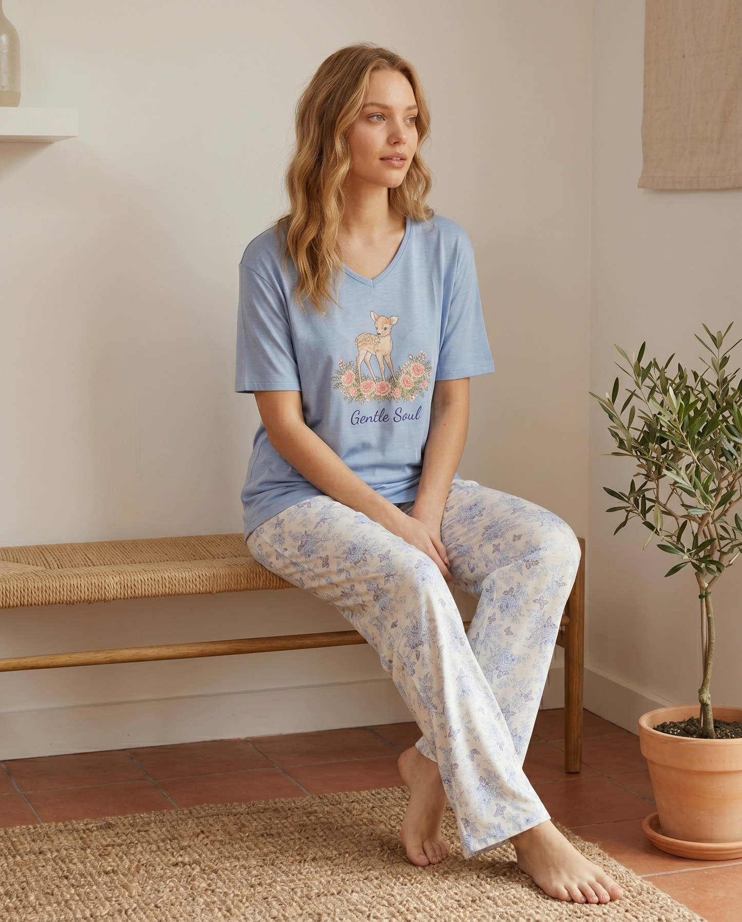 Pajama set (Code:1756)
