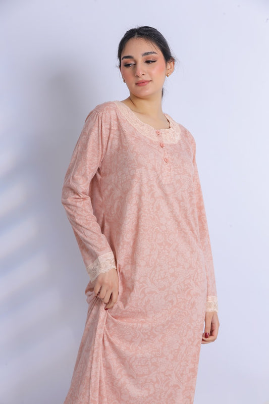 Long Sleeve Nightgown (Code:1429)