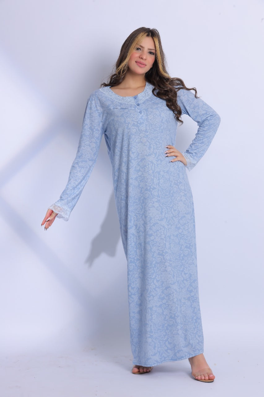 Long Sleeve Nightgown (Code:1429)