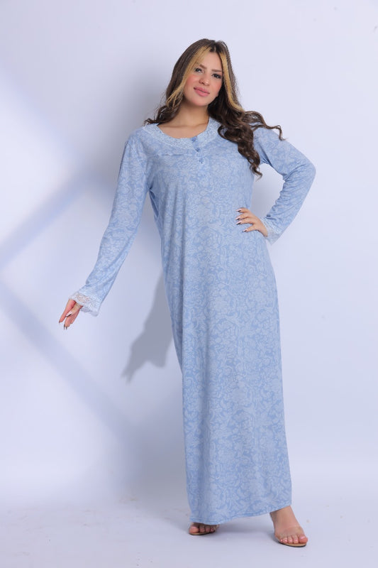 Long Sleeve Nightgown (Code:1429)