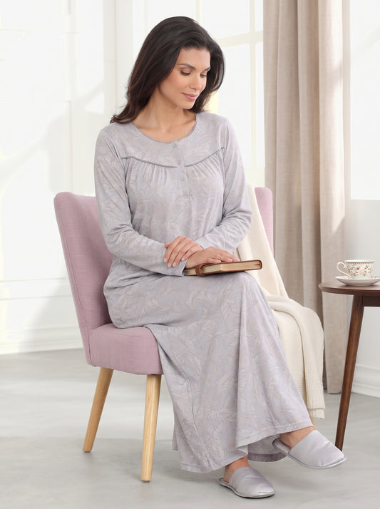 Long Sleeve Nightgown (Code:1425)
