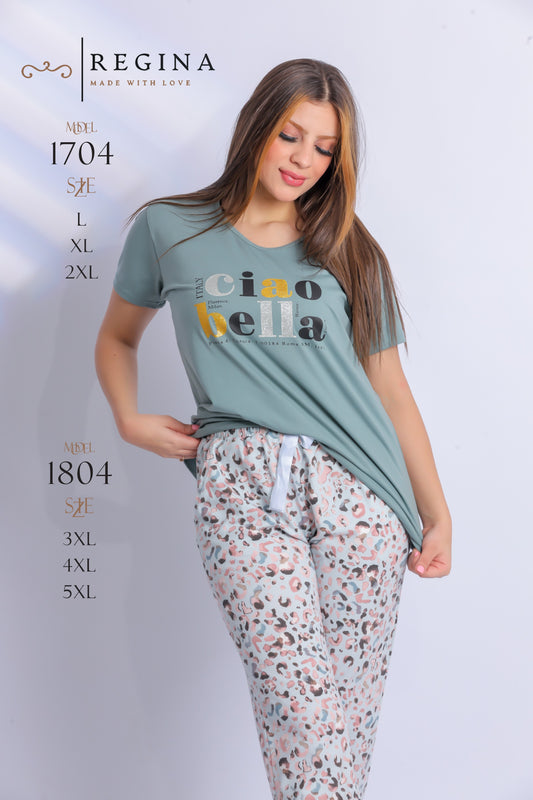بيجامة نوم بأكمام طويلة (الرمز: 1426)